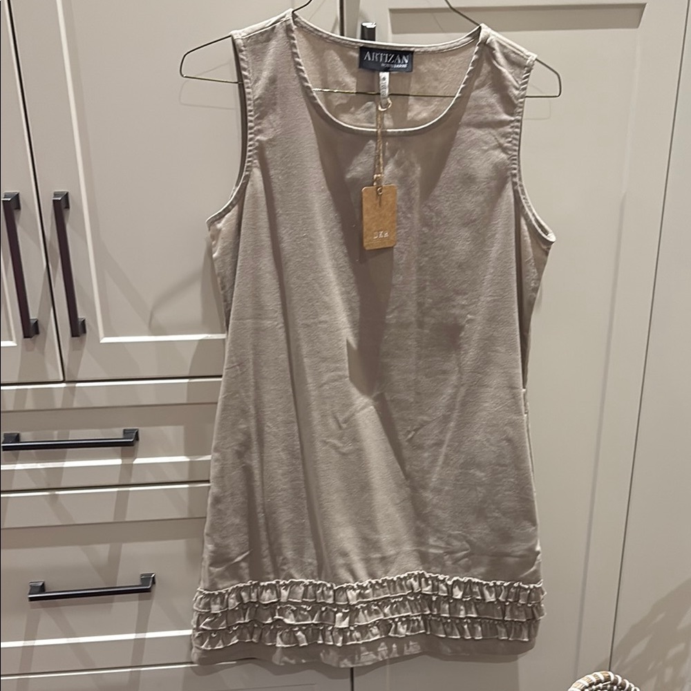 Artizan Beige Sleeveless Dress